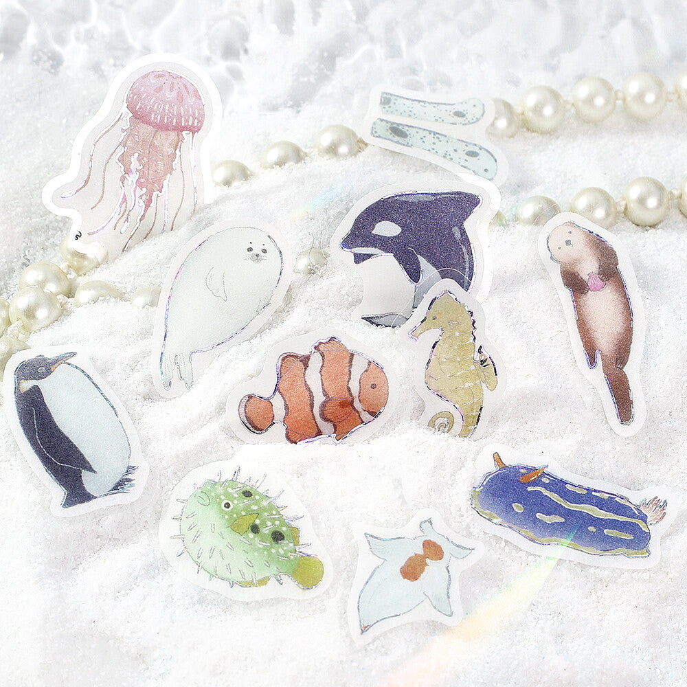 BGM Flake Stickers - Ippai Series - Sealife