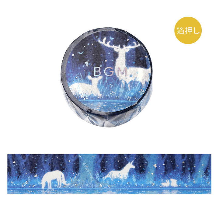 BGM Washi Tape - Hikari Forest