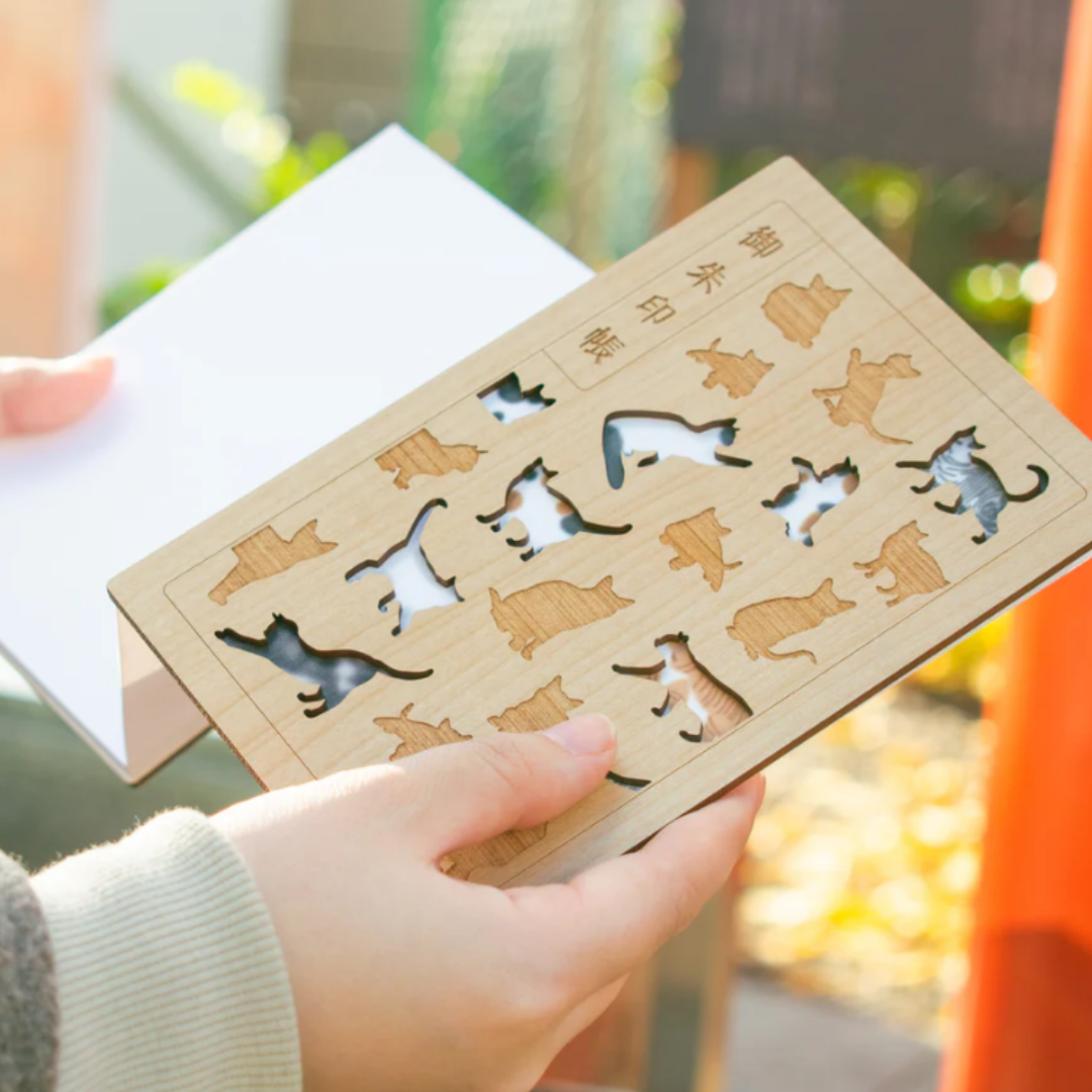 Cru-Cial Japanese Goshuin Stampbook - Cats