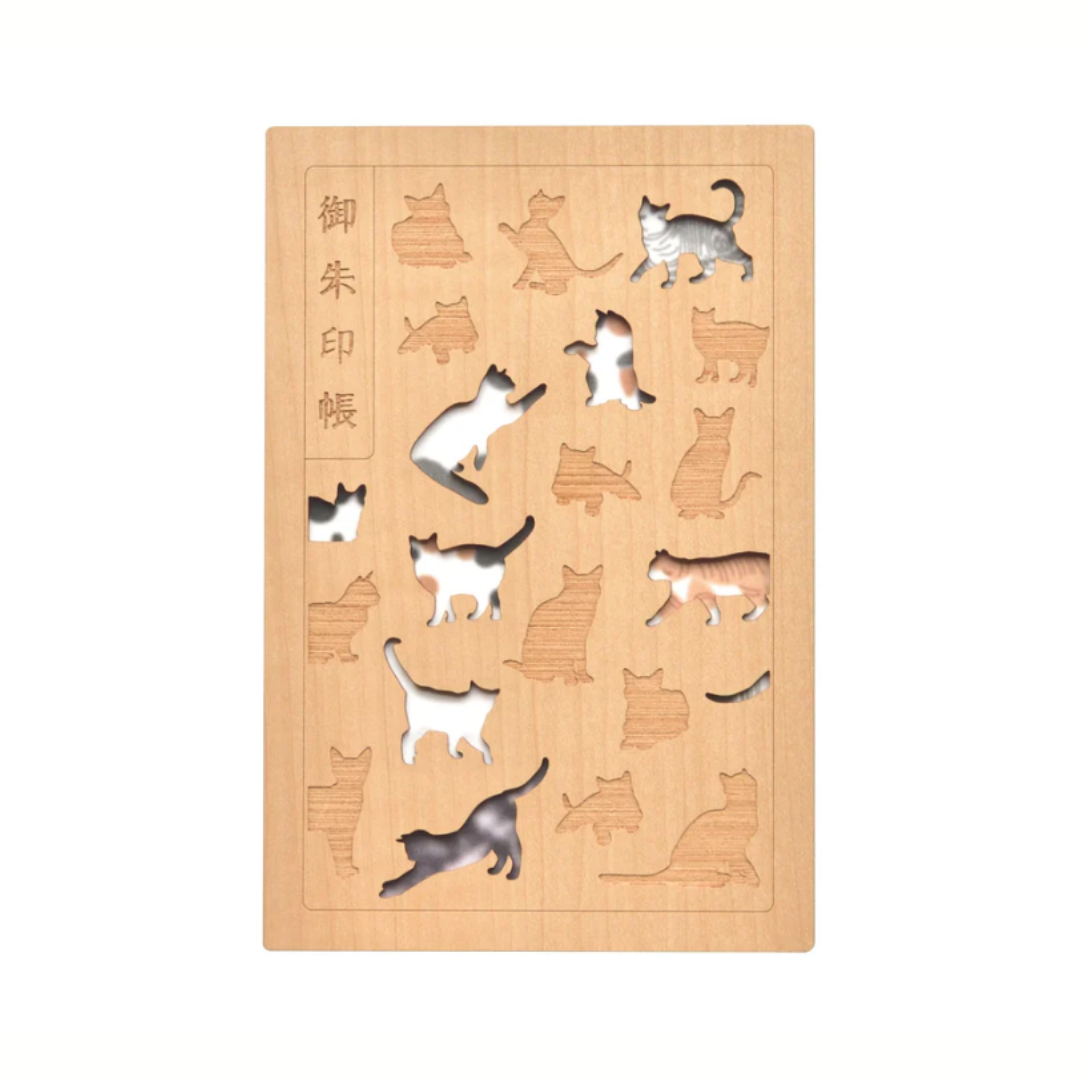 Cru-Cial Japanese Goshuin Stampbook - Cats