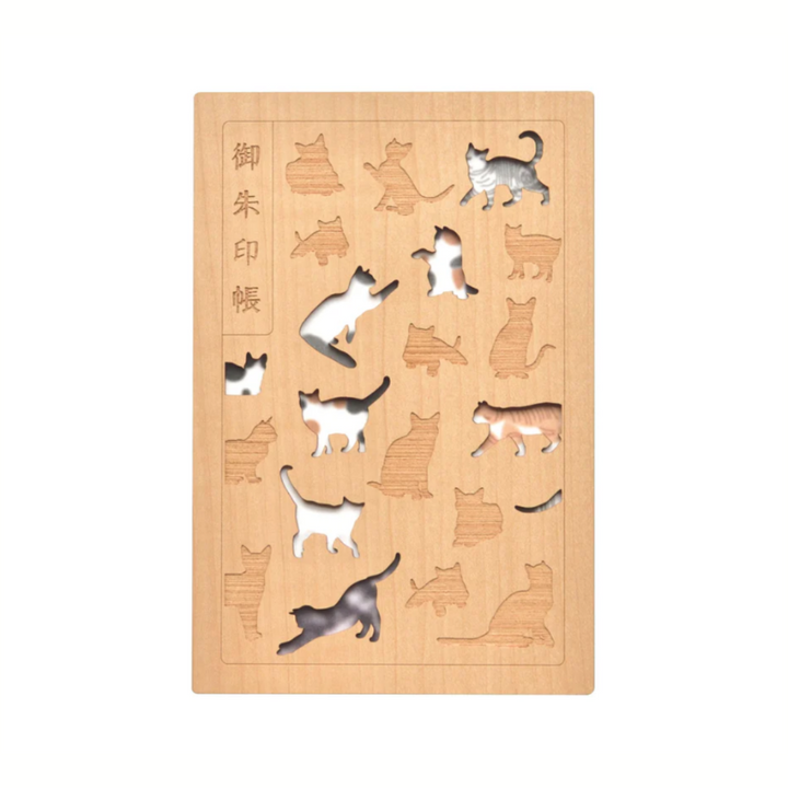 Cru-Cial Japanese Goshuin Stampbook - Cats