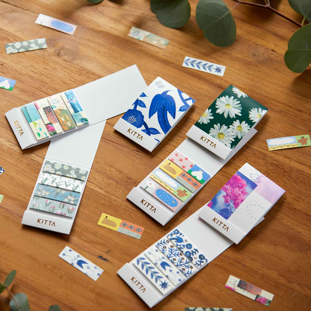 KITTA Basic Series Washi Tape Pack - Shine