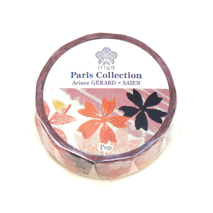 Kamiiso SAIEN x Iriya Washi Tape - Sakura - "Pop"