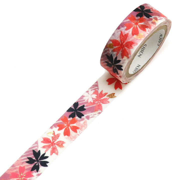 Kamiiso SAIEN x Iriya Washi Tape - Sakura - "Pop"