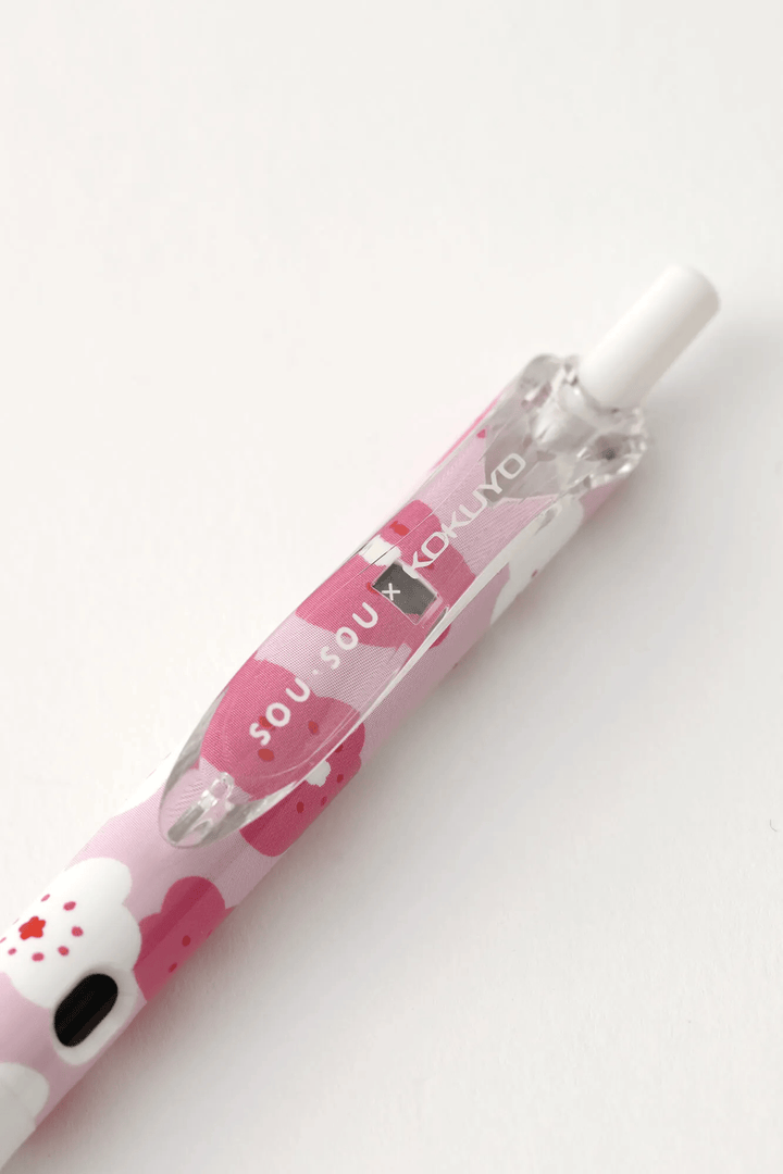 SOU.SOU x Kokuyo 0.5mm Gel Pen - Sakura