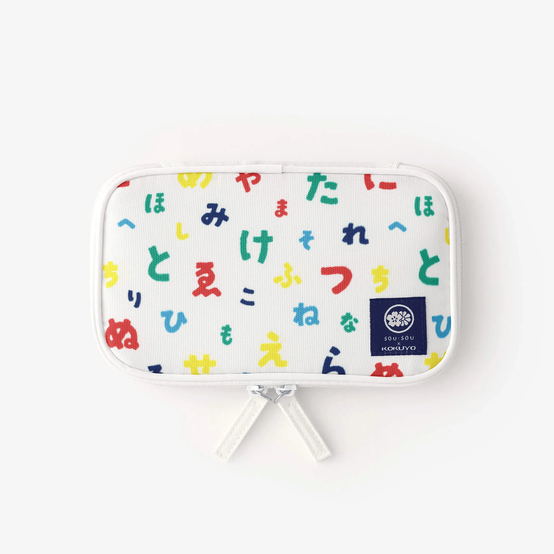 SOU.SOU x Kokuyo Pen Pouch - Hiragana