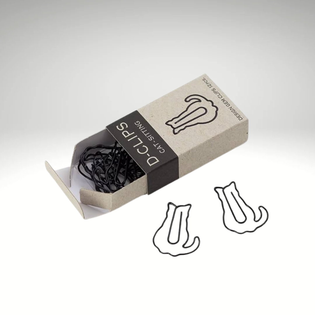 Midori D-Clips Mini Pack - Sitting Cat