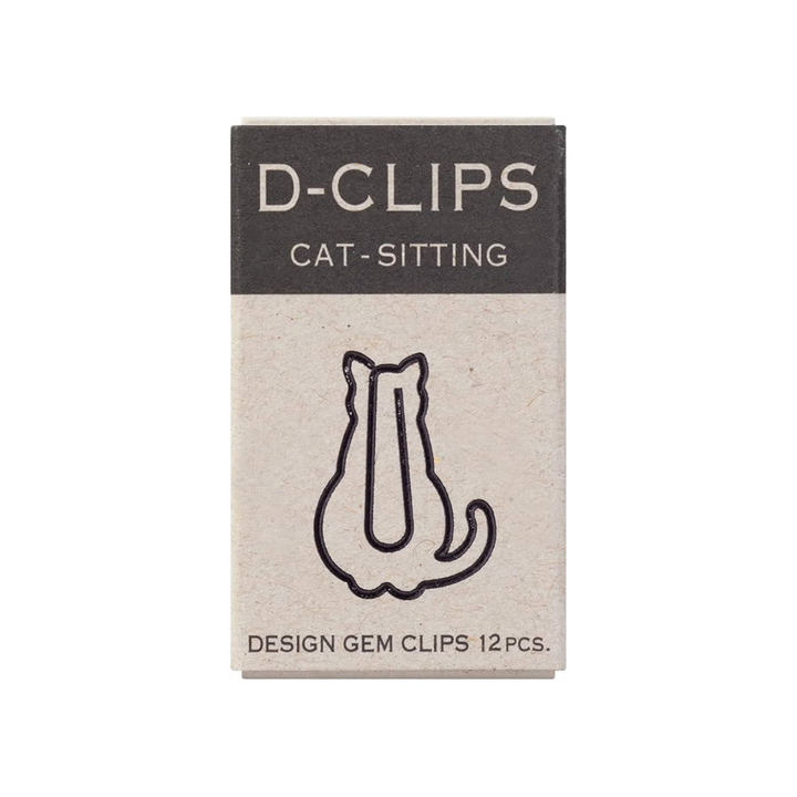 Midori D-Clips Mini Pack - Sitting Cat