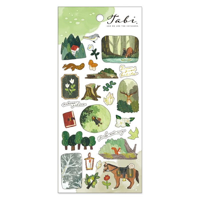 Mind Wave Sticker Pack - Tabi Series - Forest