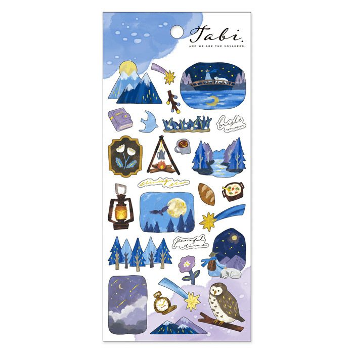Mind Wave Sticker Pack - Tabi Series - Night Sky