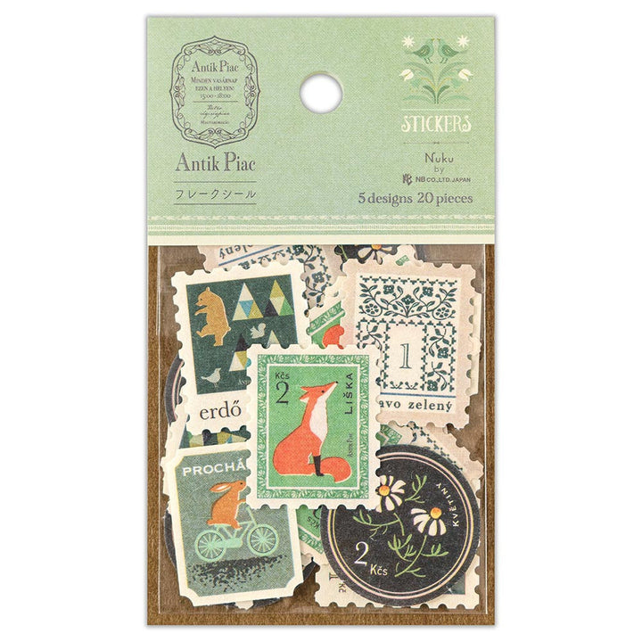 NB Japanese Flake Sticker Pack - Antik Piac - Green