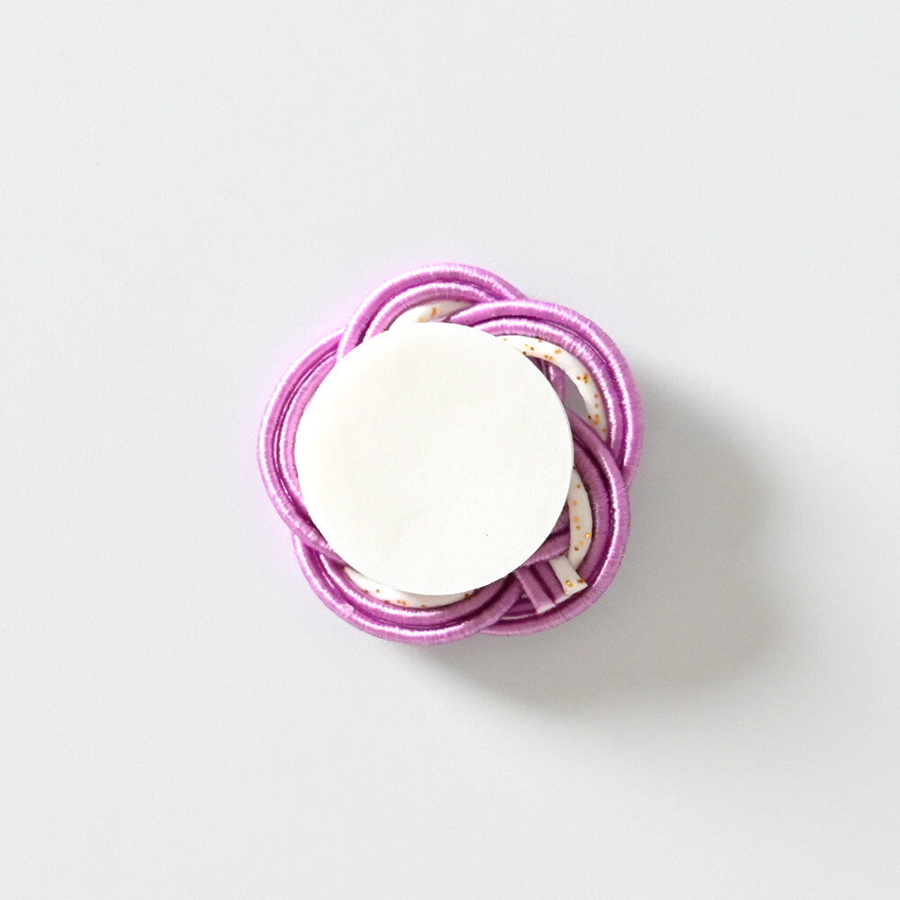 NB Mizuhiki Stickers - Ume Musubi Pattern - Wisteria
