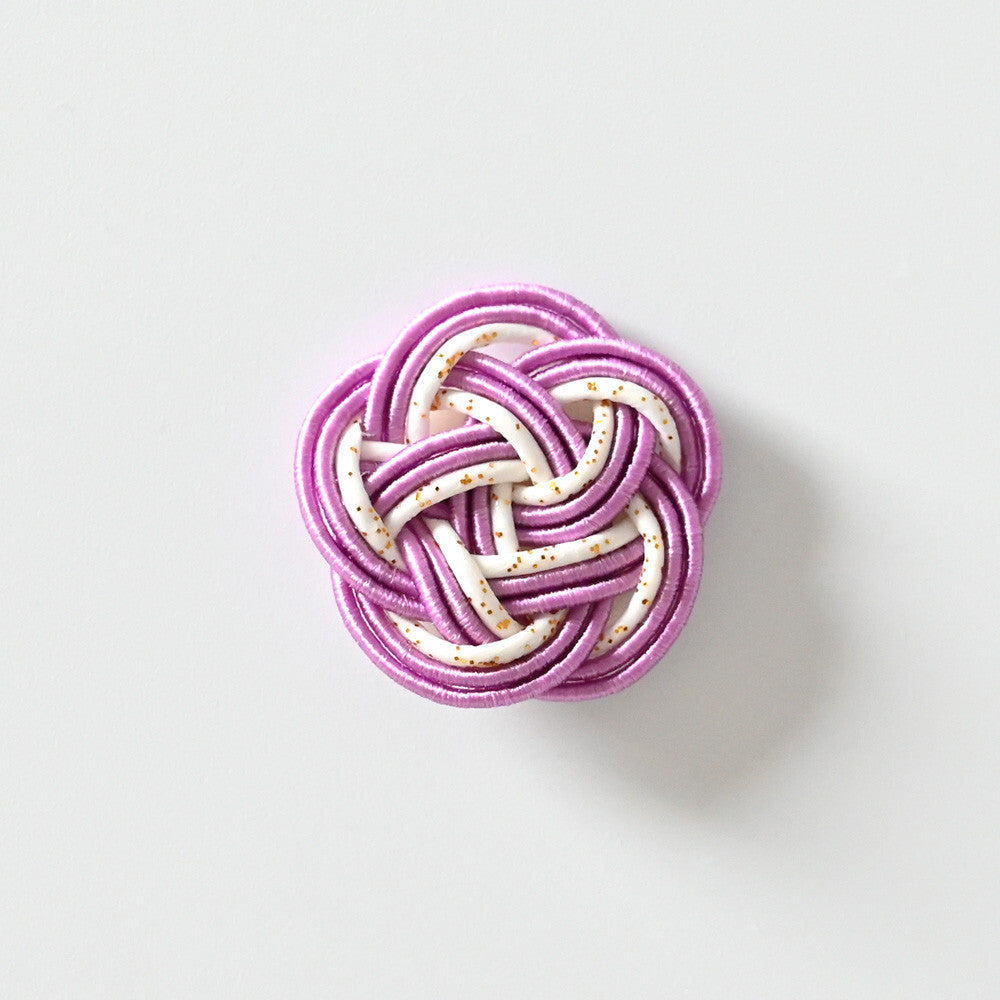NB Mizuhiki Stickers - Ume Musubi Pattern - Wisteria