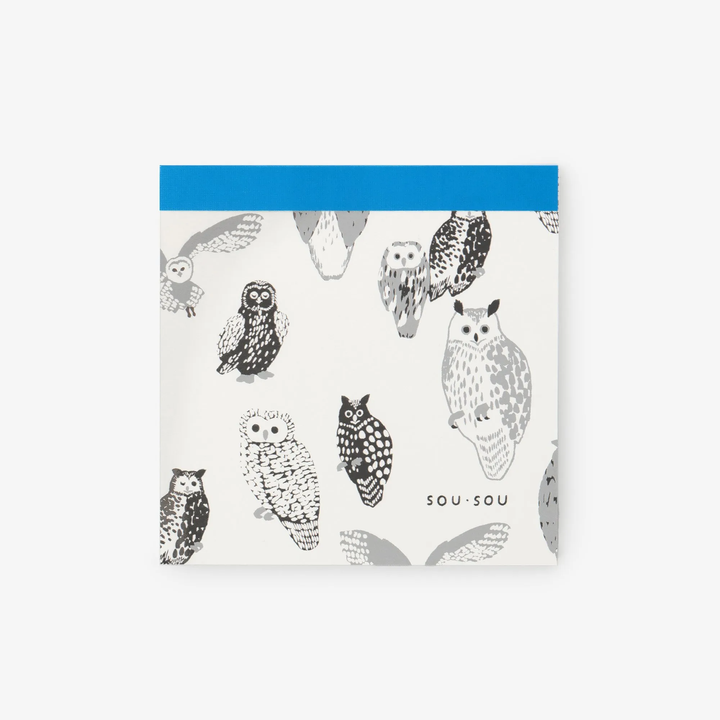 SOU.SOU x PHP Memo Pad - Owls