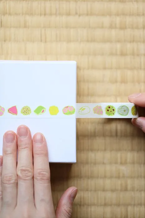 SOU.SOU x PHP - Wagashi Stationery Bundle - Washi Tape, Memo Pad & Sticker Set