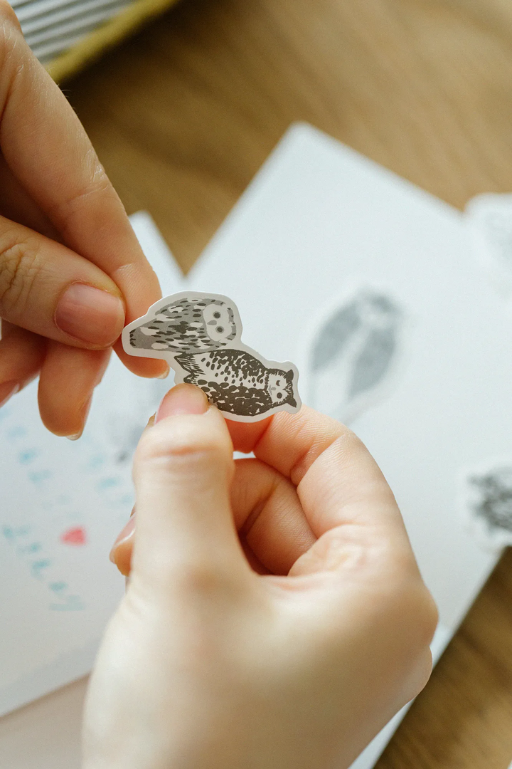 SOU.SOU x PHP Flake Sticker Pack - Owls