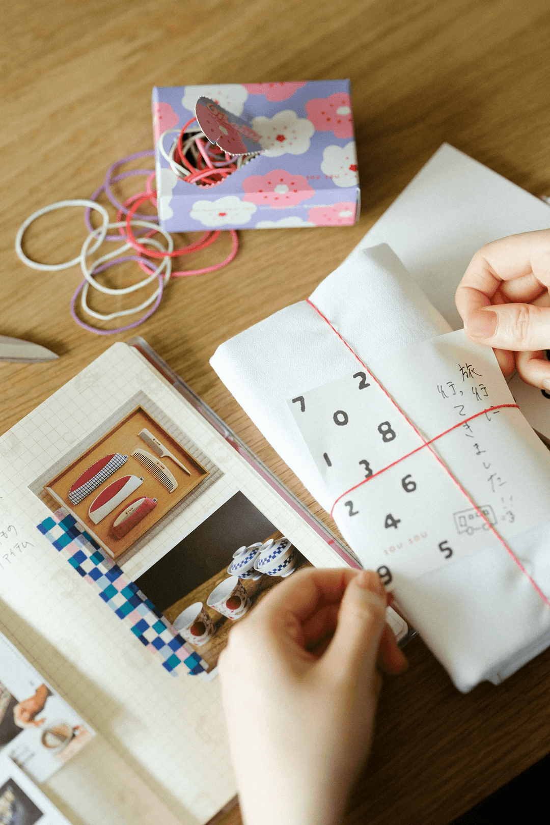 SOU.SOU x PHP Memo Pad - Numbers