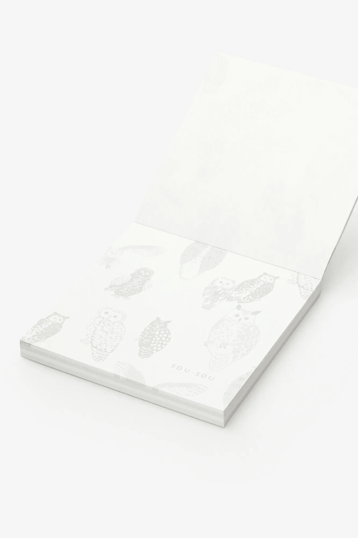 SOU.SOU x PHP Memo Pad - Owls