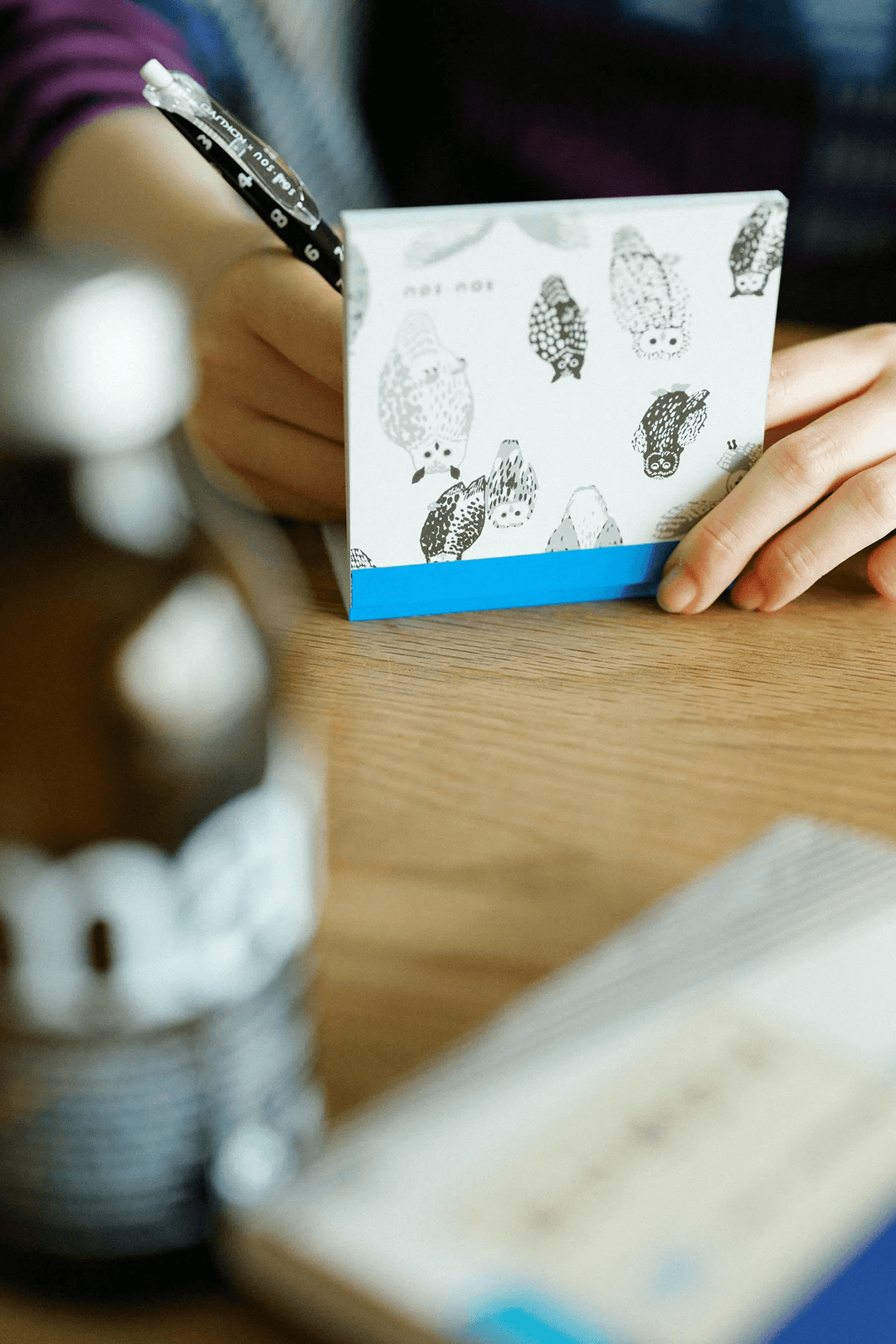 SOU.SOU x PHP Memo Pad - Owls
