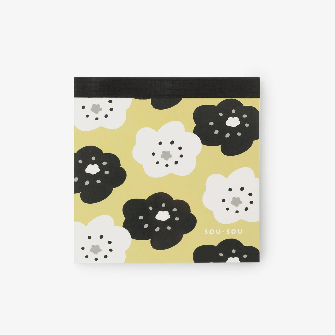 SOU.SOU x PHP Memo Pad - "Smile" Floral