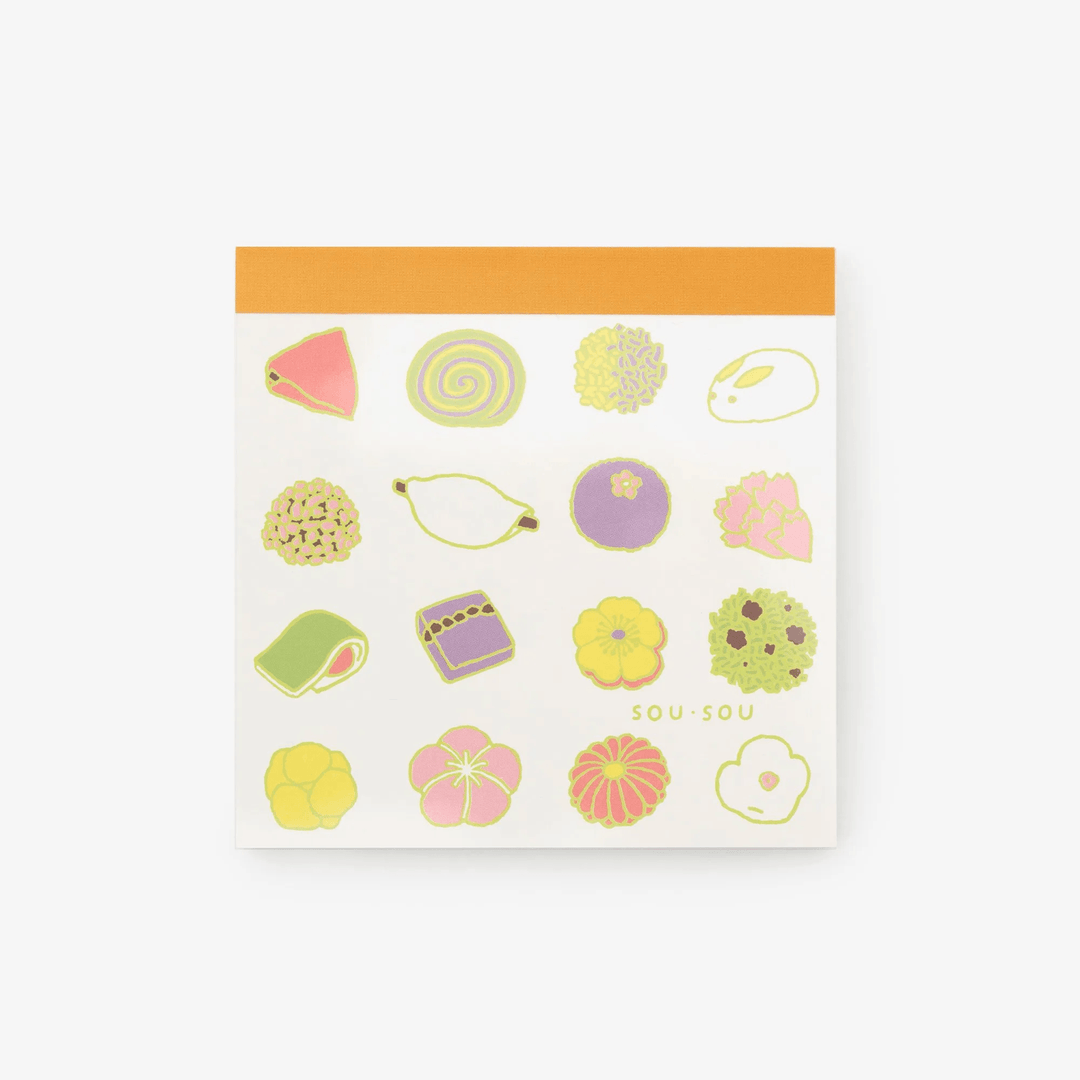 SOU.SOU x PHP Memo Pad - Wagashi