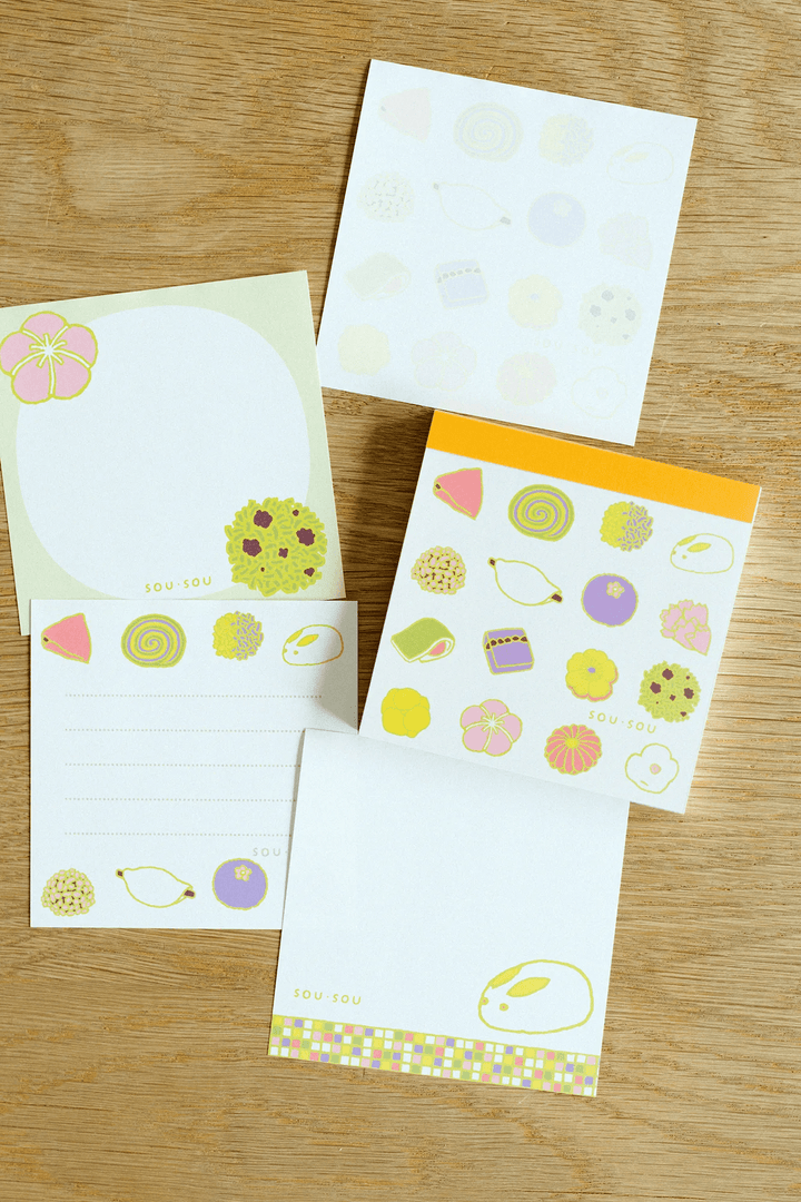 SOU.SOU x PHP Memo Pad - Wagashi