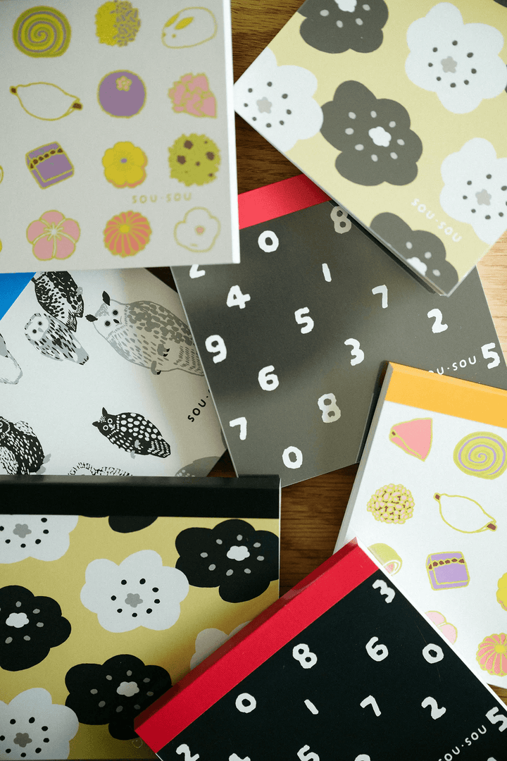 SOU.SOU x PHP Memo Pad - Wagashi