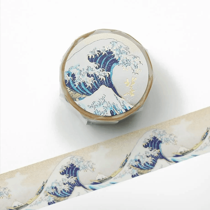 Hyogensha Washi Tape - Hokusai - Great Wave off Kanagawa
