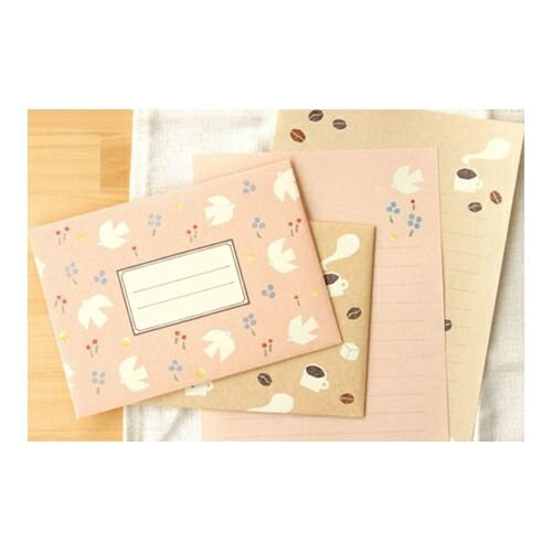 Furukawa Paper Works - Hanko Letter Set - Birds