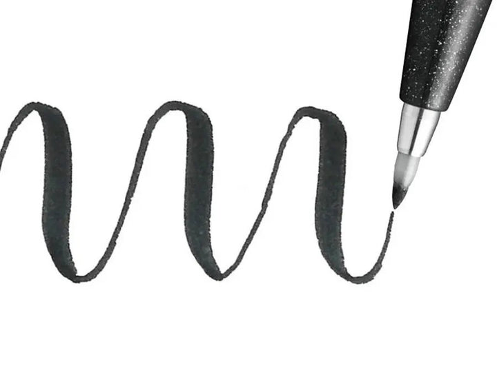 Pentel Fude Touch Sign Pen - 6 Colour Pack - Soft Brush Tip - Calligraphy.