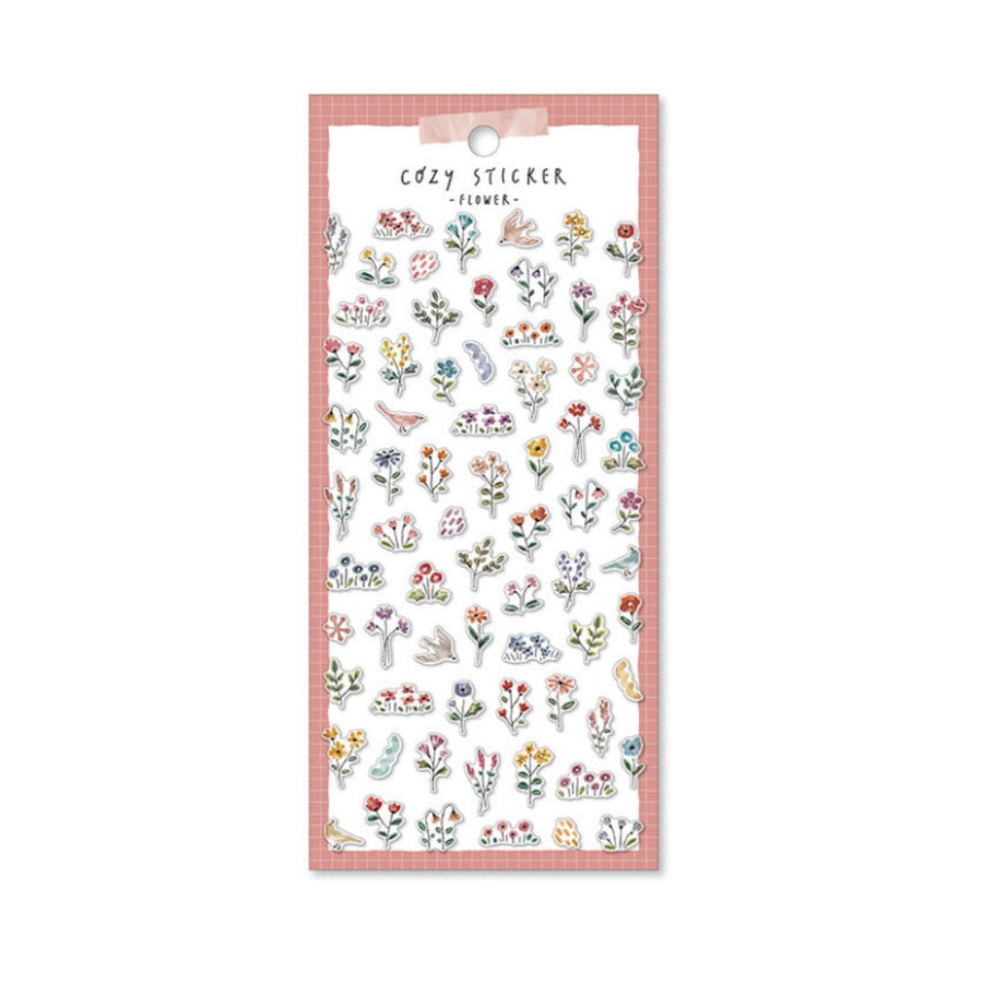 Mind Wave Sticker Pack - Cosy Series - Flowers
