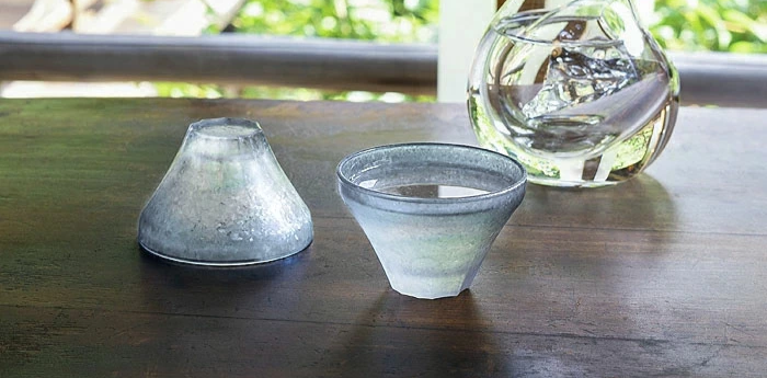 Aderia Mt Fuji Sake Glass