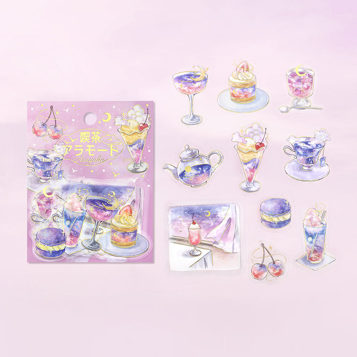 BGM Flake Stickers - Cafe a la Mode Series - Morning Glow
