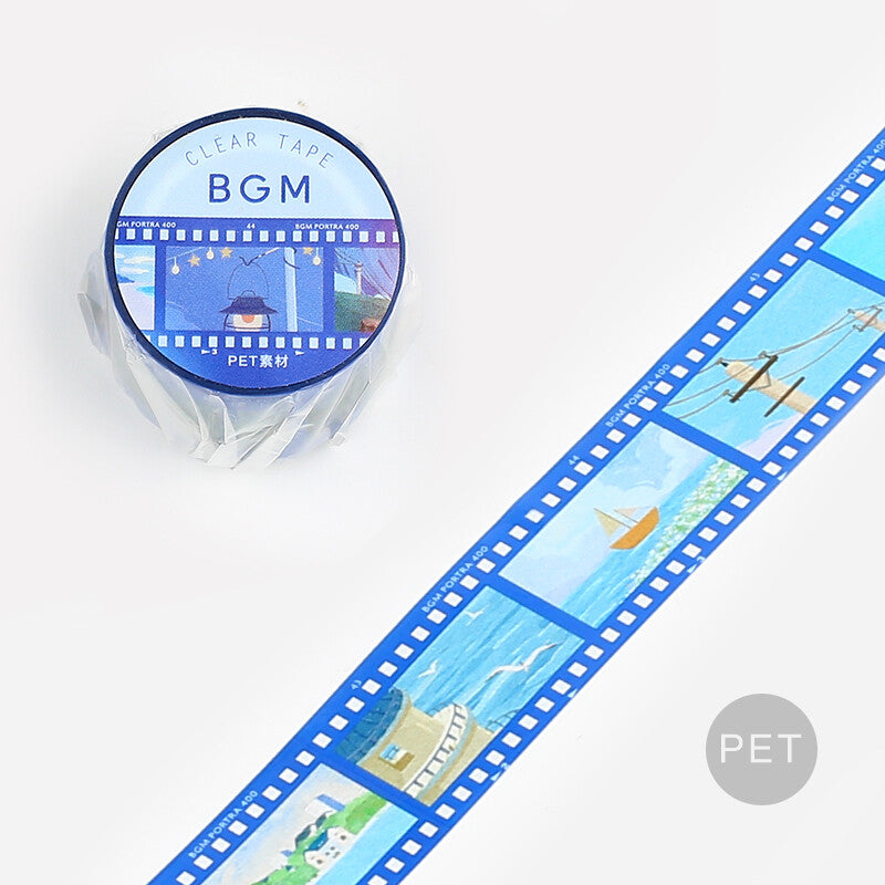 BGM Clear Tape - Blue Film