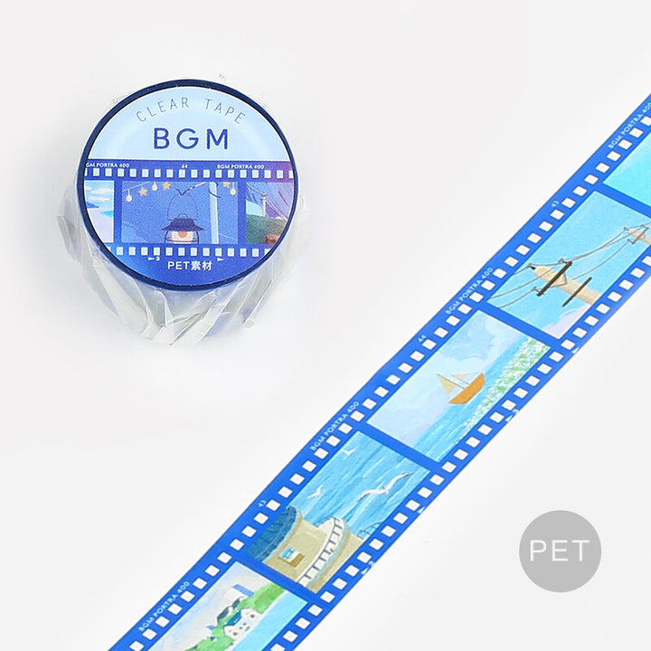 BGM Clear Tape - Blue Film