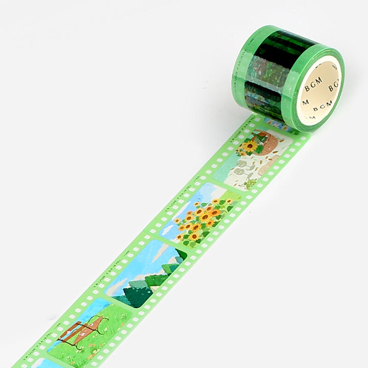 BGM Clear Tape - Green Film