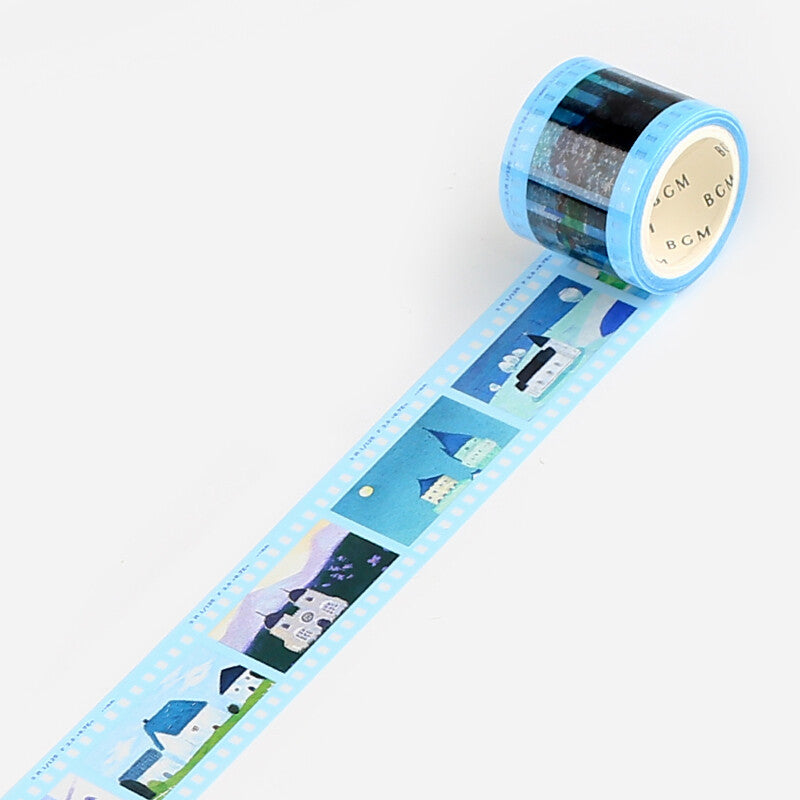 BGM Clear Tape - Light Blue Film