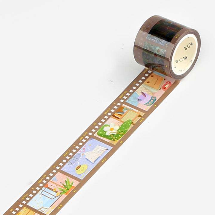 BGM Clear Tape - Brown Film