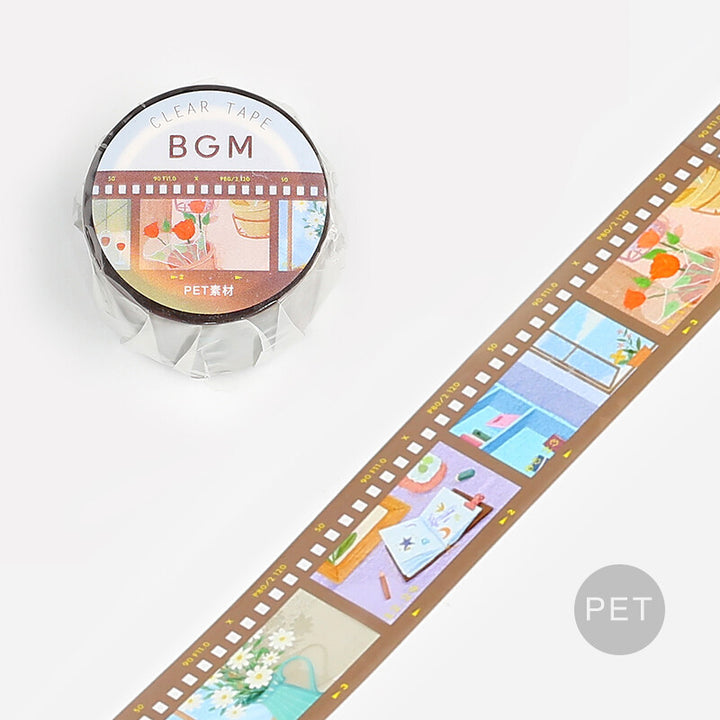 BGM Clear Tape - Brown Film