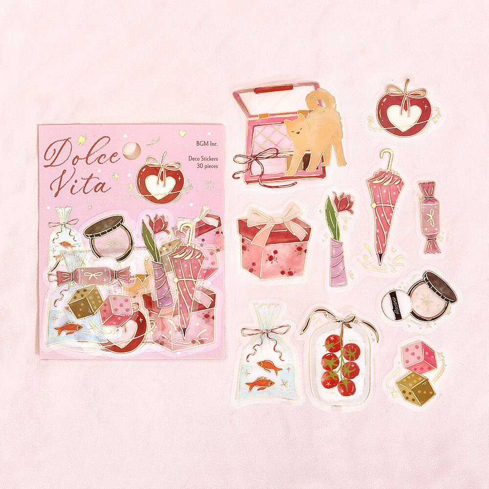 BGM Flake Stickers - Dolce Vita Series - Gifts
