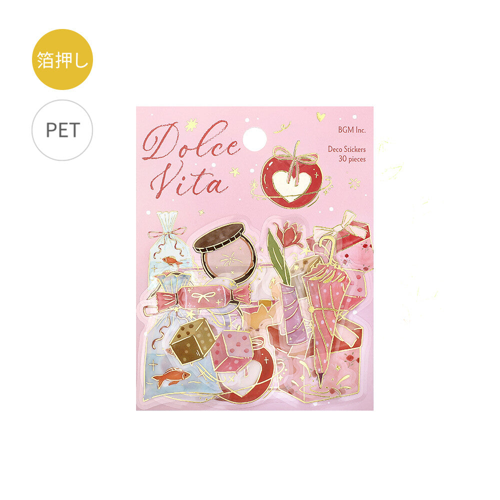 BGM Flake Stickers - Dolce Vita Series - Gifts