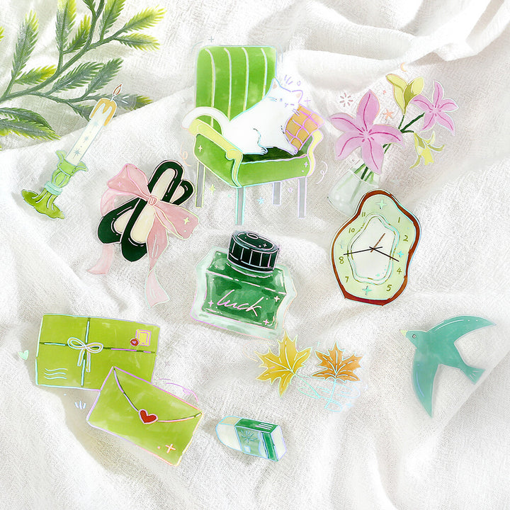 BGM Flake Stickers - Dolce Vita Series - Letter of Happiness