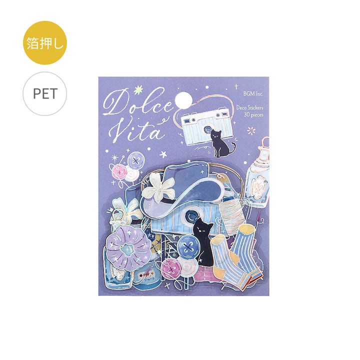 BGM Flake Stickers - Dolce Vita Series - Slice of Life