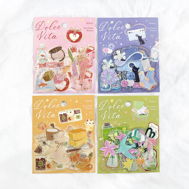 BGM Flake Stickers - Dolce Vita Series - Sweet Recipes