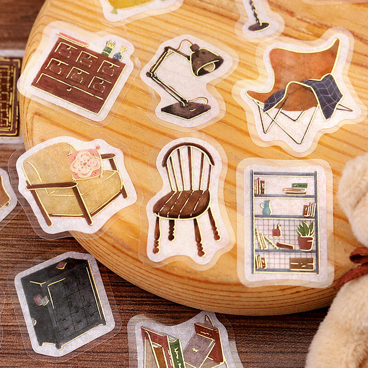 BGM Flake Stickers - Aozora Nominoichi Series - Interior Design Shop