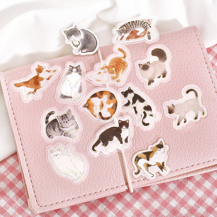BGM Flake Stickers - Ippai Series Vol 5 - Cats