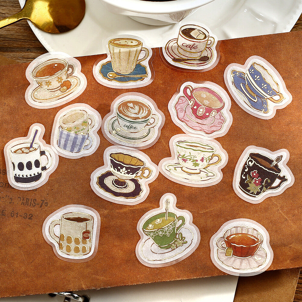 BGM Flake Stickers - Ippai Series Vol 5 - Cups