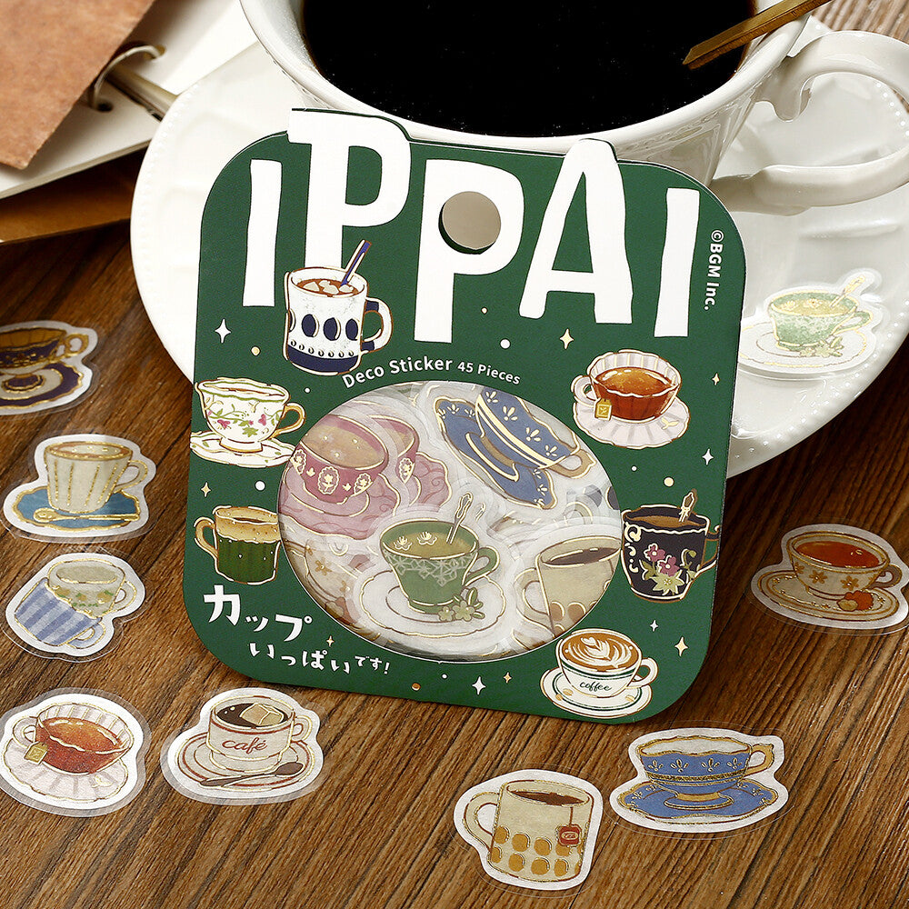 BGM Flake Stickers - Ippai Series Vol 5 - Cups