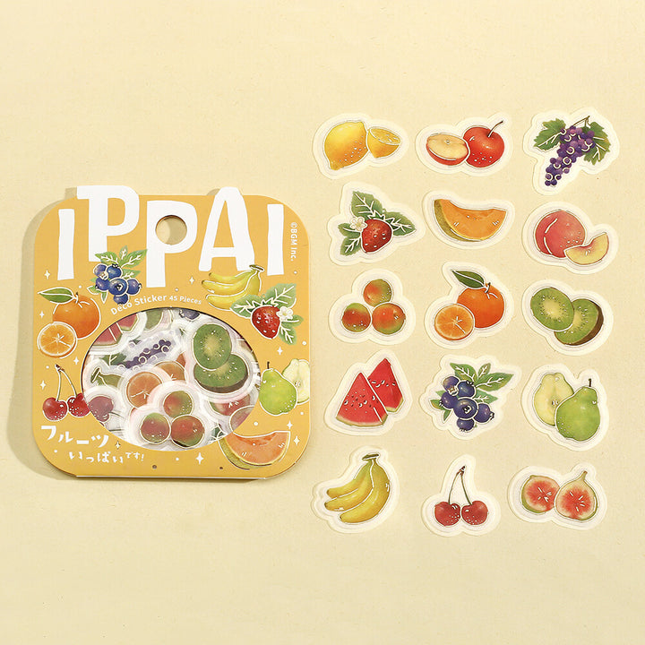 BGM Flake Stickers - Ippai Series Vol 5 - Fruits
