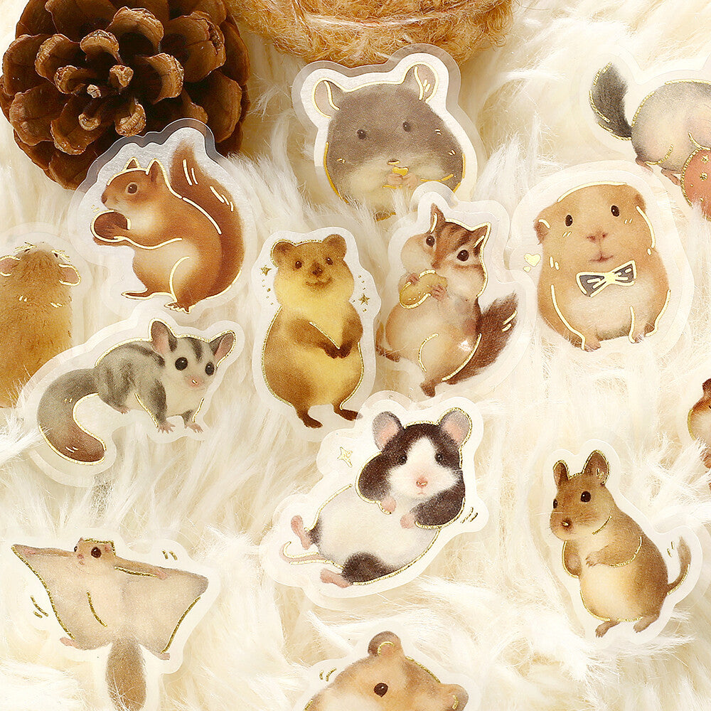 BGM Flake Stickers - Ippai Series Vol 5 - Small Animals
